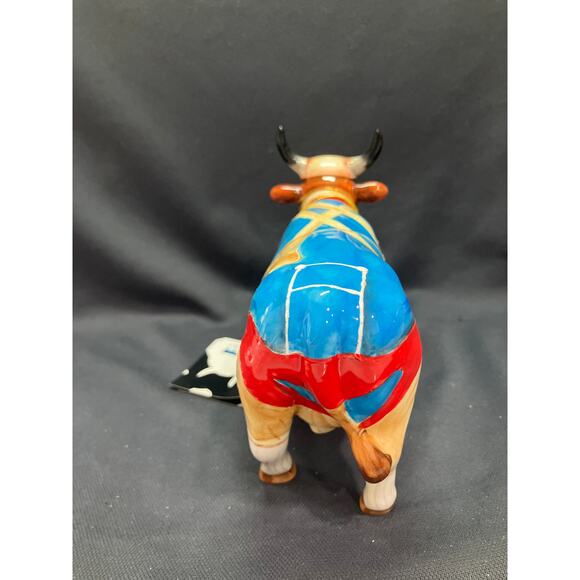 Cow Parade Revolutionary War Cow‎ Figurine, Westland Giftware, #7339, No Box - Picture 4 of 9